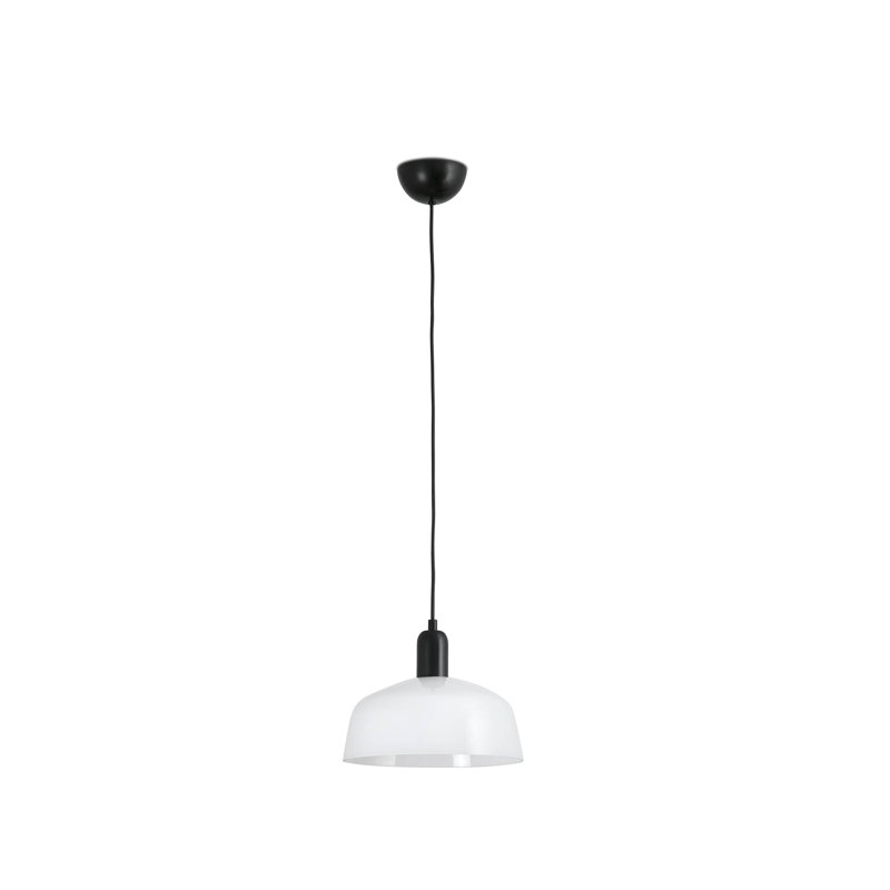 Tatawin Pendant , 4.53" H x 9.84" W x 9.84" D, White