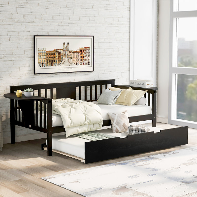 Rashann Daybed with Drawers, Twin 1, Espresso 1