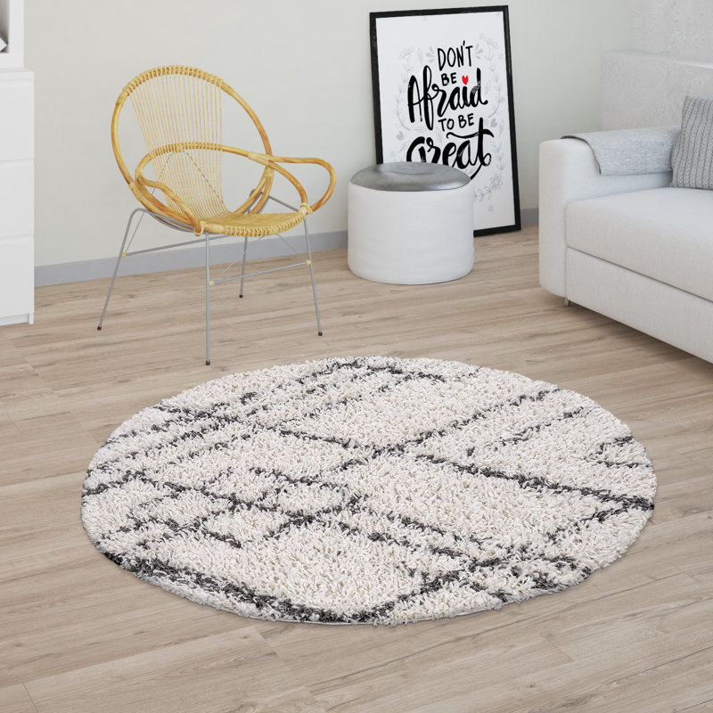Alamo Geometric Area Rug, Round 160cm