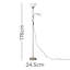 Hatton 176cm Torchiere Floor Lamp-267327745-267330047