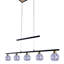 Allera 5 - Light Black LED Pendant