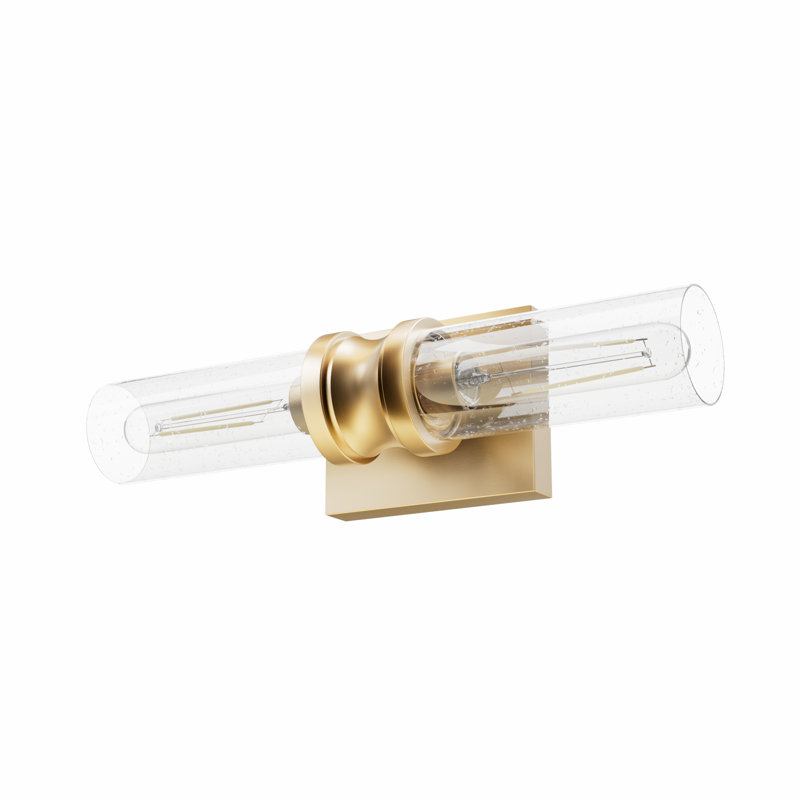 Lenlock 2 - Light Dimmable Vanity Light, Clear, Gold