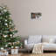 «Santa's Cabin with Reindeer», estampe numérique par Imagine It Images-1063477659-1063477661
