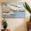 «White Rock Cliff I», reproduction encadrée sur toile-92473075-92473082