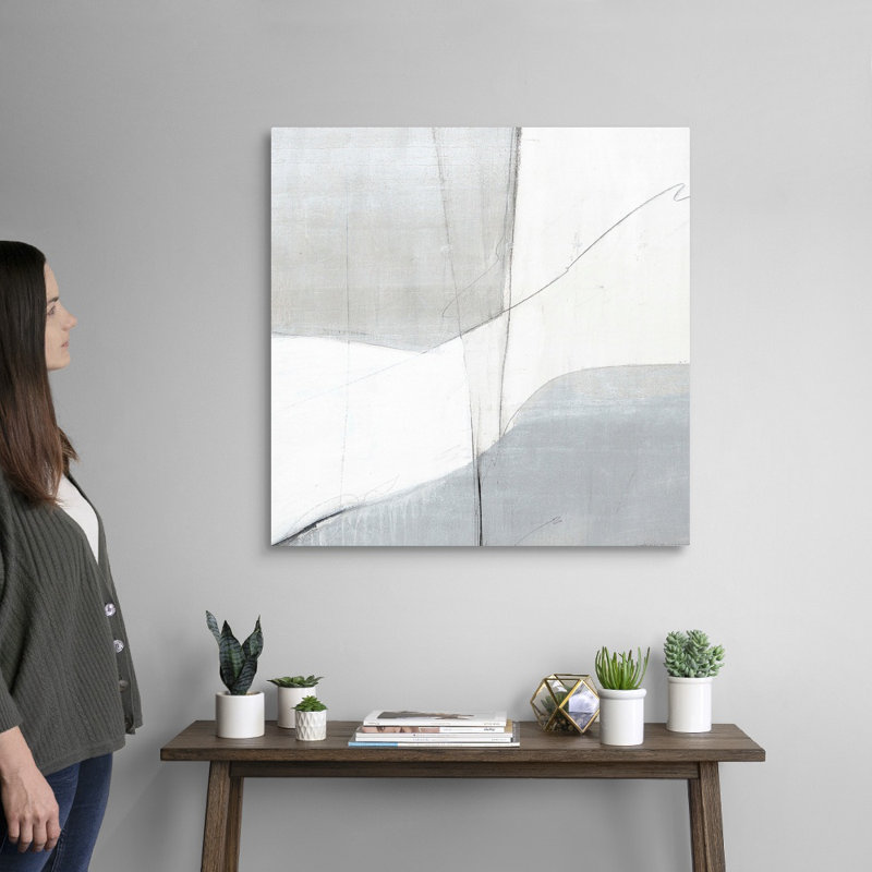 "Bordeaux III" par Joshua Schicker - impression sur toile, Toile tendue, H 30 po x l 30 po x P 1,25 po