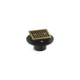 Clearflo Square Brass Tile-In Shower Drain