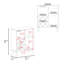 Armoire basse avec rangement ouvert Cave pour le salon ou les espaces de divertissement-129755786