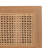 Paulette 36" W 3-Drawer Wood and Cane Chest-1181550321