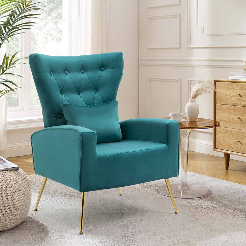 Fauteuil Ireal, Sarcelle