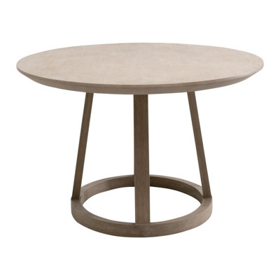 Reeves Oak Wood Oval Dining Table
