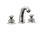 Swan Widespread Bathroom Faucet with Drain Assembly