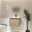 Petit meuble-lavabo 24 "avec design flottant-1834551560