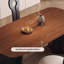 Table rectangulaire Mid-Century en noyer épais-125258884-125258886