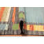 Tapis tissé à plat kilim Végétal 6 x 8