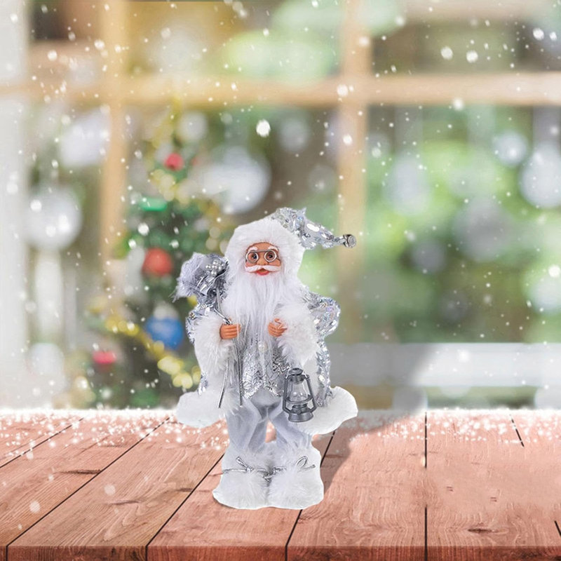 Lanterne de Noël de Noël, H 11,8 po x l 7,5 po x P 4 po