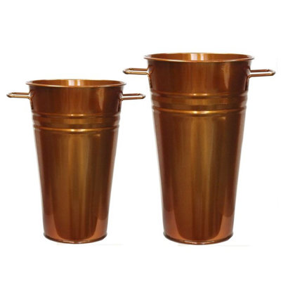 Ensemble de vases de table émaillés 2 pièces Lawton