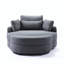 Fauteuil demi-tonneau avec repose-pieds de 51,2 po de largeur Dashton-948668427