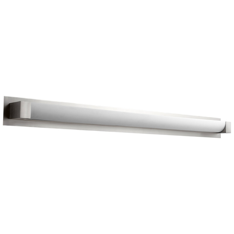 2 - Light Dimmable LED Bath Bar, Satin Nickel