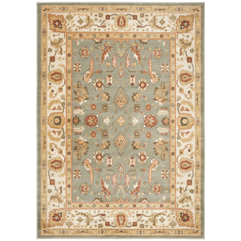 Tapis géométrique Chewning Performance, Rectangle 5 pi 3 po x 7 pi 6 po