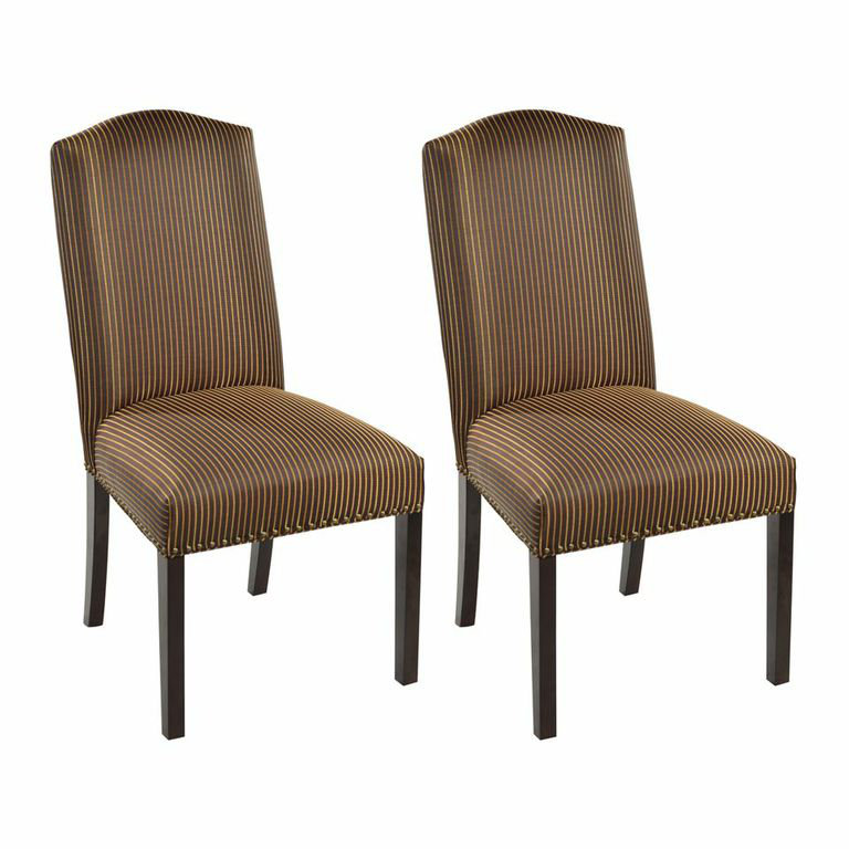 Chaise d'appoint, Acajou Marbella