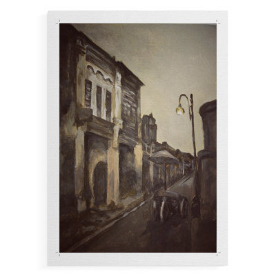 Vintage Landscape LXXIX -Canvas Print Only - NOT FRAMED