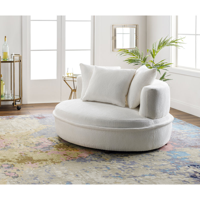 Kavita Hand Tufted Abstract Indoor Rug, Rectangle 10' x 14'