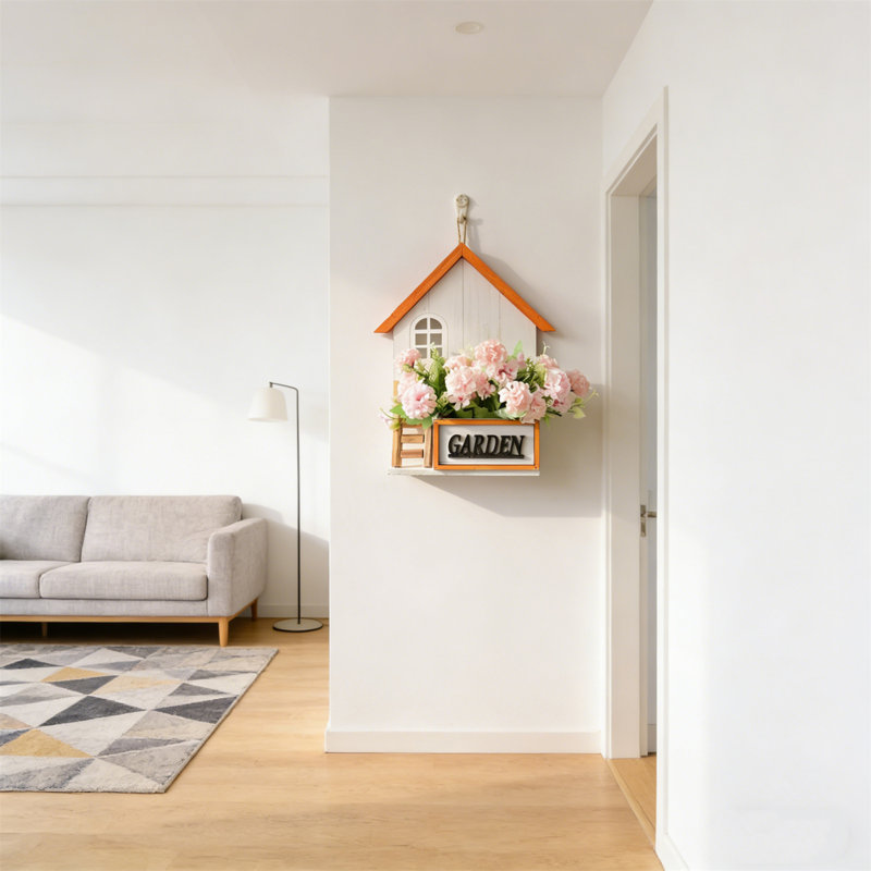 Wall-Mounted Artificial Flower