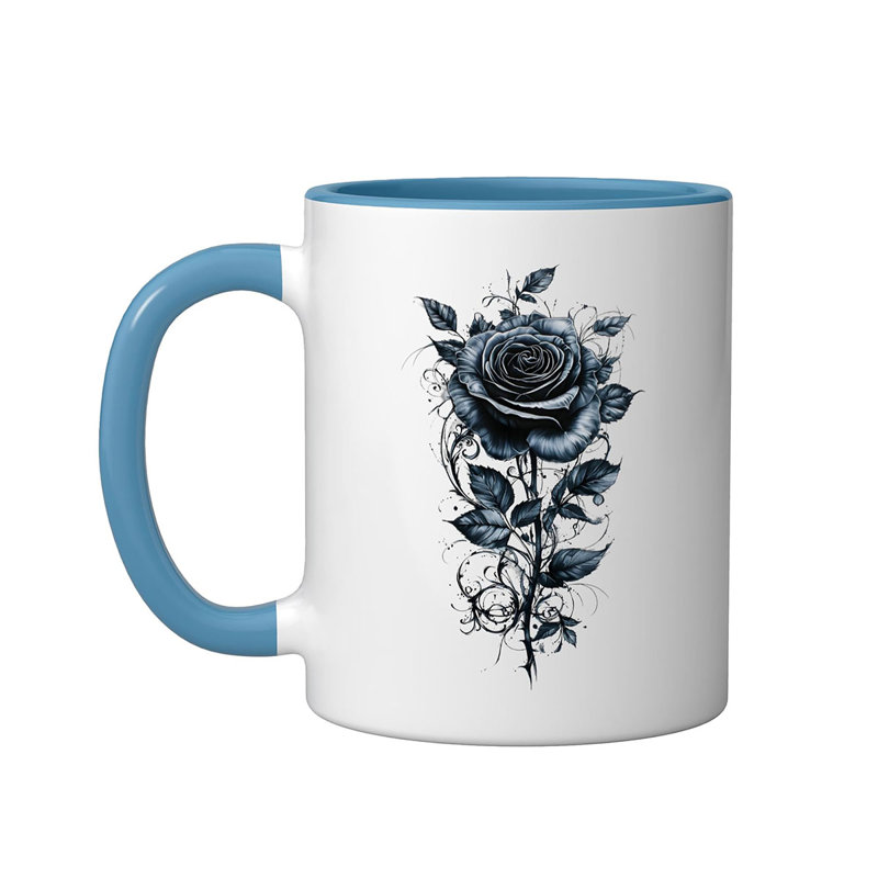 Ceramic Coffee Mug, Blue