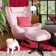 Shine Handwoven Berry Red Rug