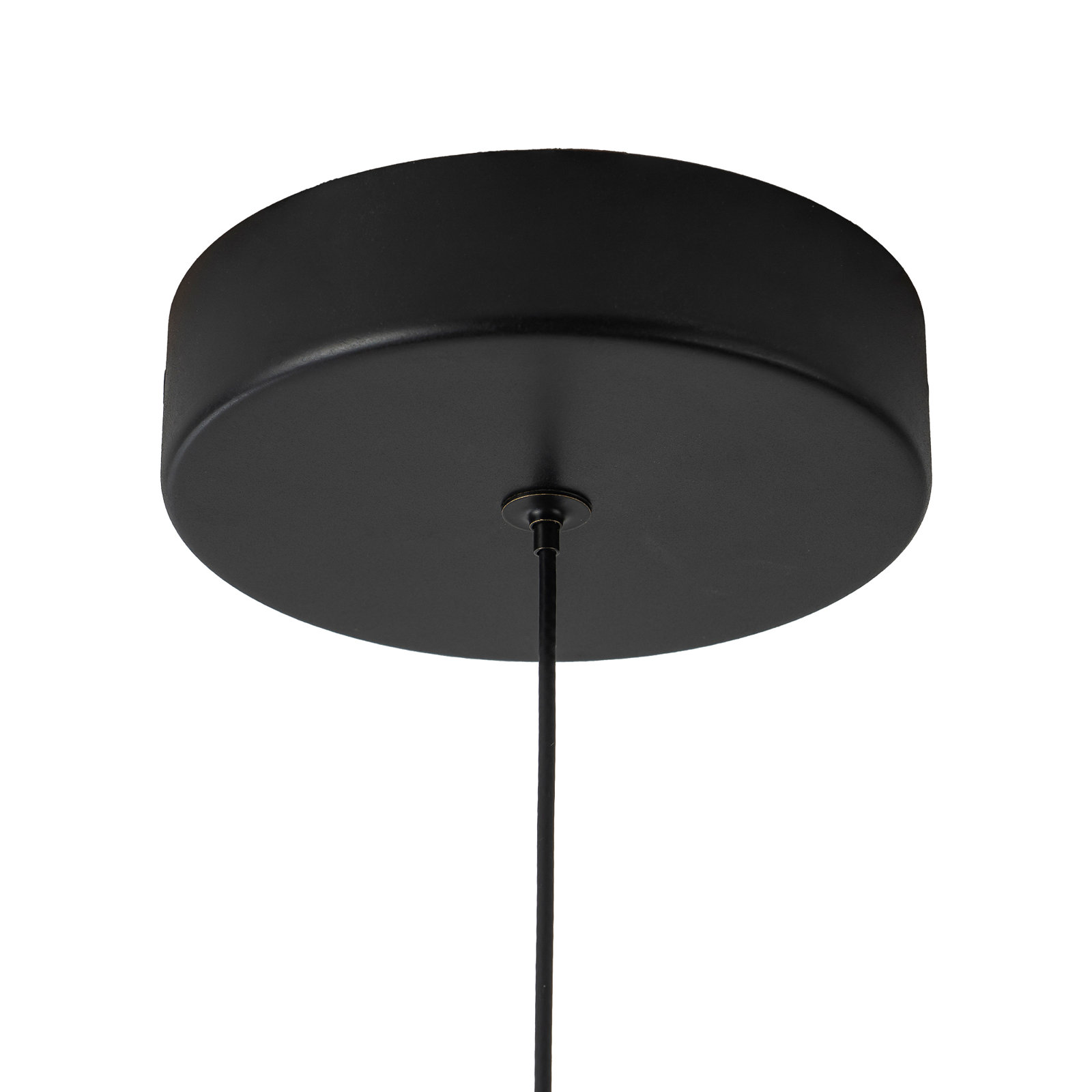Yarrow 5-in Black Dimmable LED Pendant