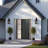 Crawley 2-Light Aluminum Outdoor Wall Lantern with Beveled Glass-176675792