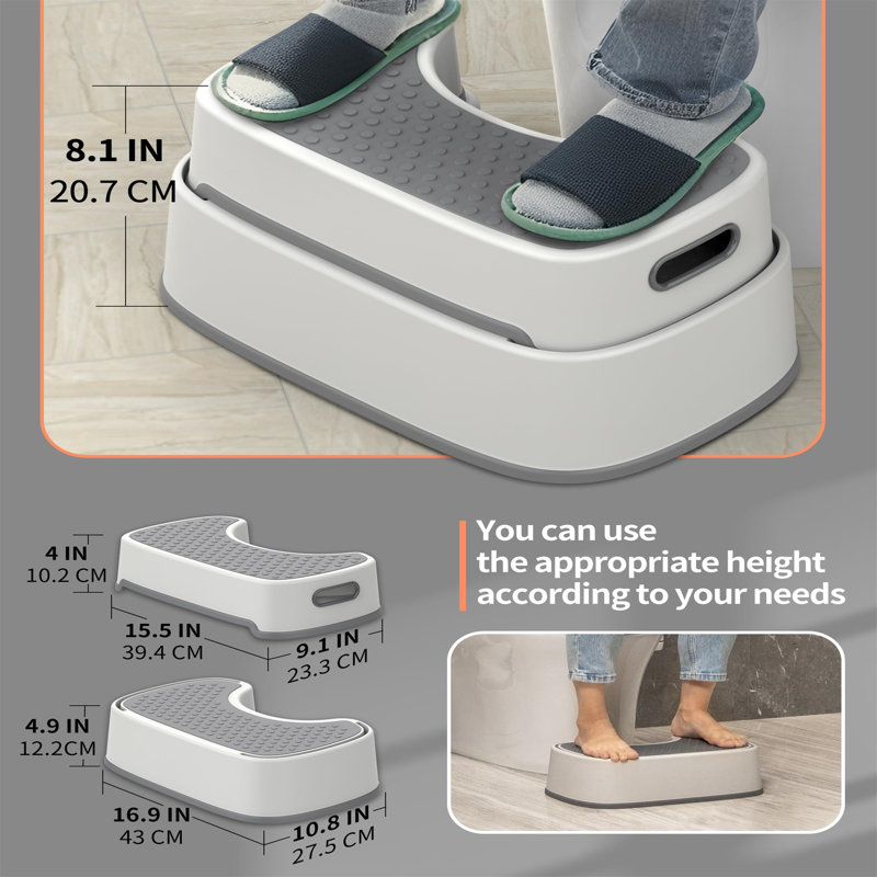 Plastic Lightweight Step Stool