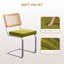Chaise d'appoint rembourrée en velours Amyris-587093979-587093982