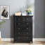 Commode moderne à 6 tiroirs, commode à tiroirs et rangement à vêtements pour le salon