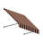 Awntech Santa Fe Acrylic Fabric Fixed Awning with Iron Rope Arms-28213027-28213265