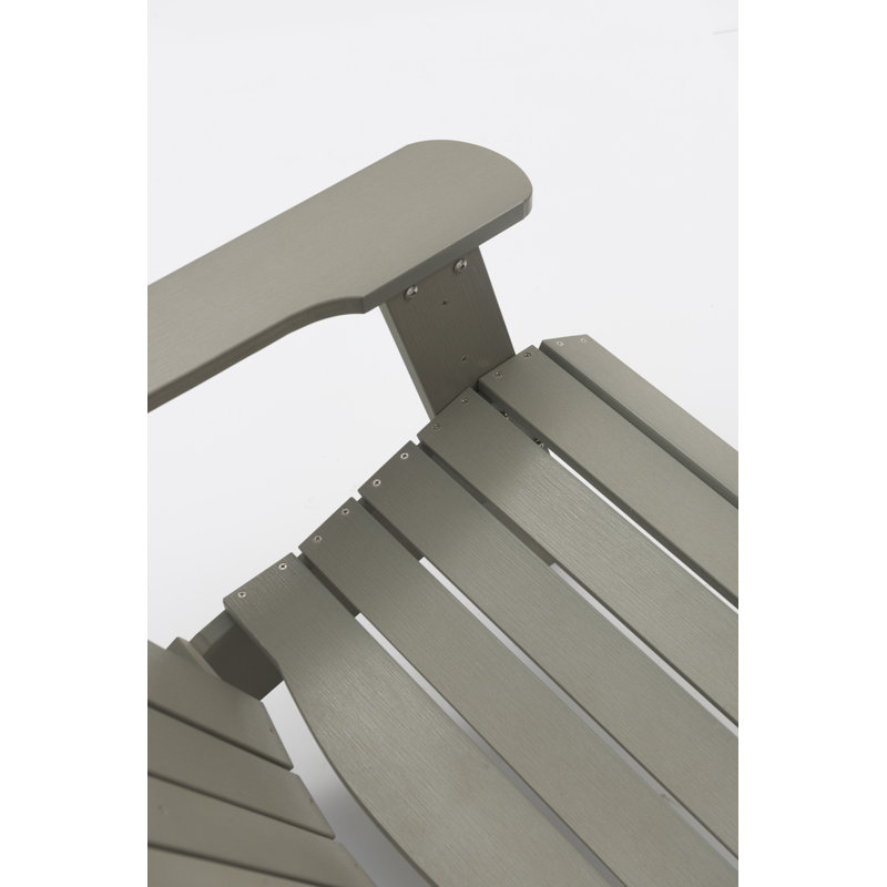 Chaise Adirondack classique Boston, Gris clair