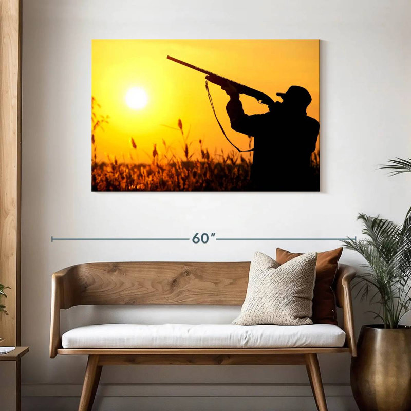 Senne Duck Hunt, 30" H x 45" W