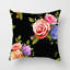 Indoor / Outdoor Floral Square Cushion Cover Cushion