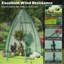 Anstus 5.3 Ft W x 5.3 Ft D Greenhouse