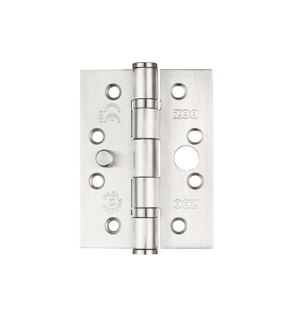 10.2cm H x 7.6cm W Butt Bearing Pair Door Hinges