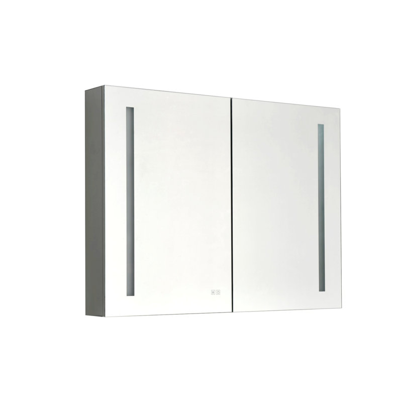LED Rectangular Cabinet With Mirror