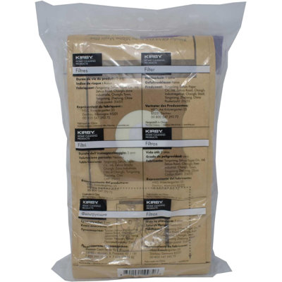 Kirby Vacuum Bags G4, G5, G6 – Genuine Micron Magic Filtration, 9-Pack – Part #197394, Universal Fit for Kirby Generation Series