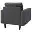 Fauteuil Rea en tissu d'ameublement gris-121931330