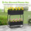 Kahmiah Metal Raised Garden Bed