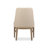 60" Round Dining Table With 4 Arm Chairs Sideboard And Dining Cabinet-1279941977