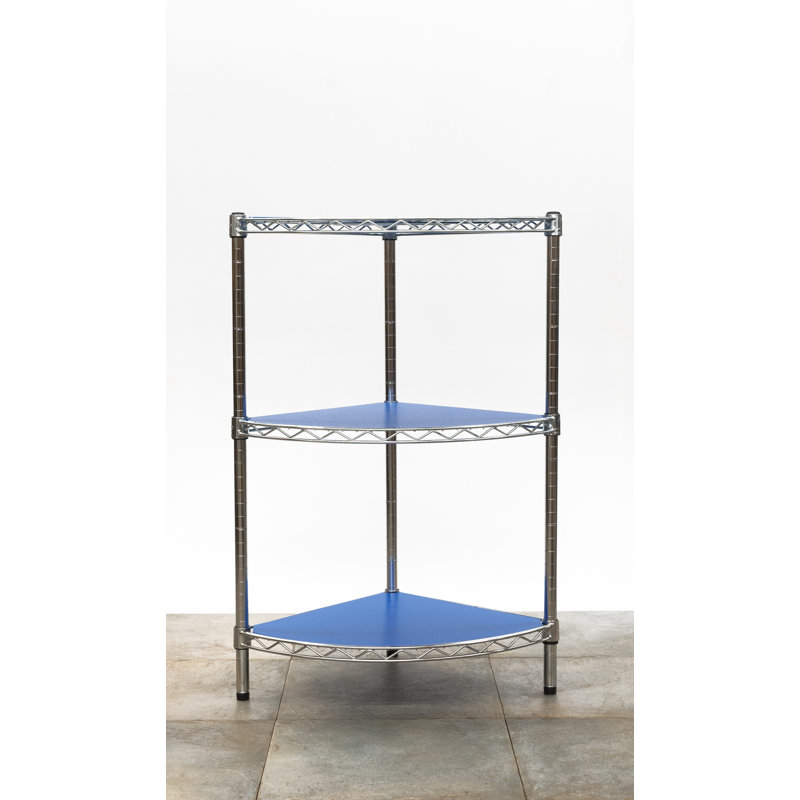 Doublure de tablette en PVC Radius, Bleu clair, H 0,13 po x l 18 po x P 18 po
