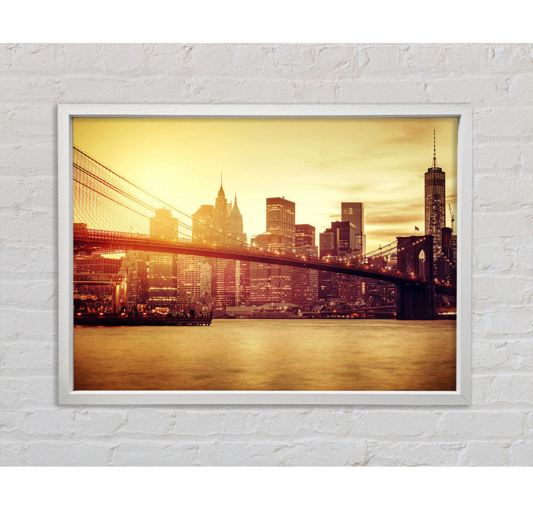 Brooklyn Bridge Splendour - Druck