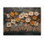 Désert, fleur des pensées en hiver I - Décoration murale en bois pensées - sur bois de pin naturel-318010750