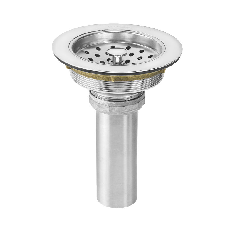 4.5" Basket Grid Kitchen Sink Drain