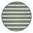 Washable Sage White Striped Area Rug-586197767